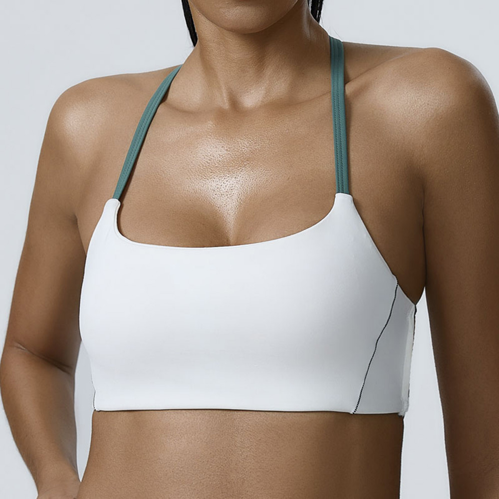セクシーなホルターヨガブラジャー女性の耐衝撃フィットネスラン - Quick Dry Underwear のレビューと価格