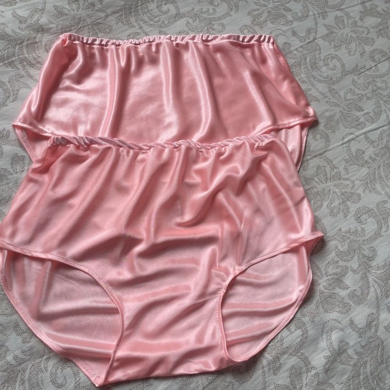 ユニセックス光沢ピンクアイスシルクパンティー下着プラスサイズ - Boxer Shorts Modal のレビューと価格